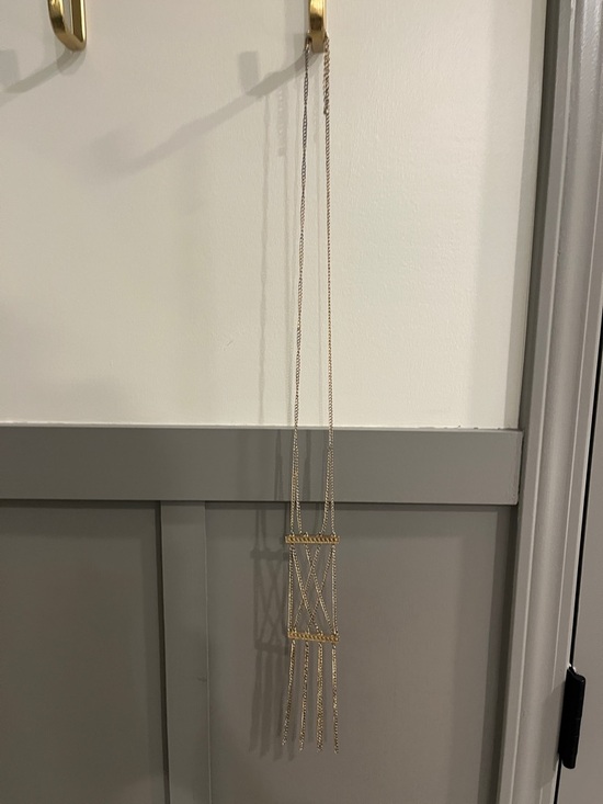 Jewelry - Long Gold Multi-Chain Fringe Necklace